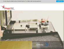 Tablet Screenshot of magnifitec.com